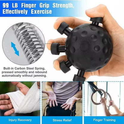 Hand and Finger Grip Strength Training Ball